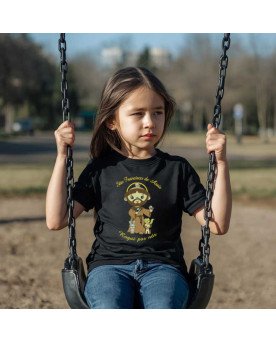 Camisa Infantil Bordada Menina Católica São Francisco Assis