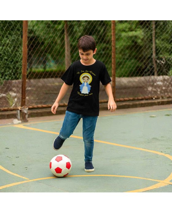 Camisa Infantil Bordada Nossa Senhora das Graças
