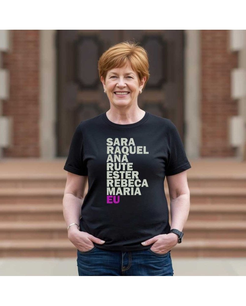 Camisa Feminina Moda Cristã Católica Bordada Mulheres Sábias Camisa Feminina Moda Cristã Católica Bordada Mulheres Sábias